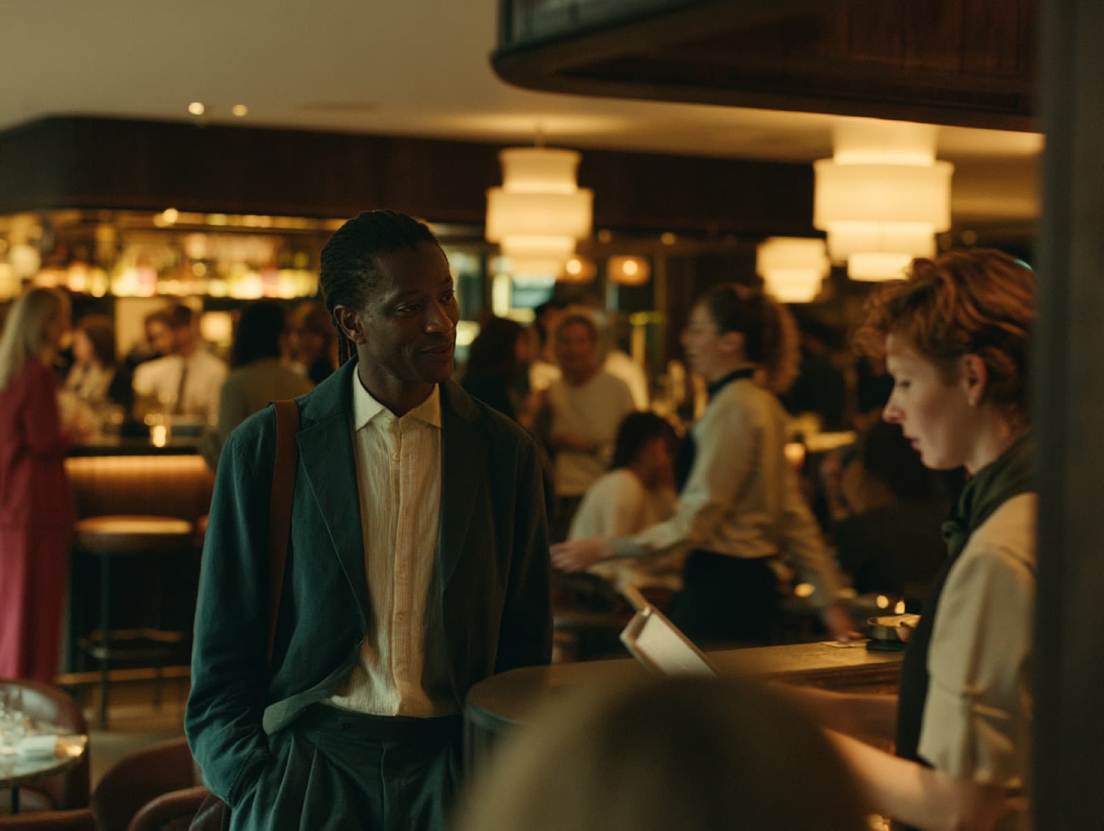 A member enjoying a members' club